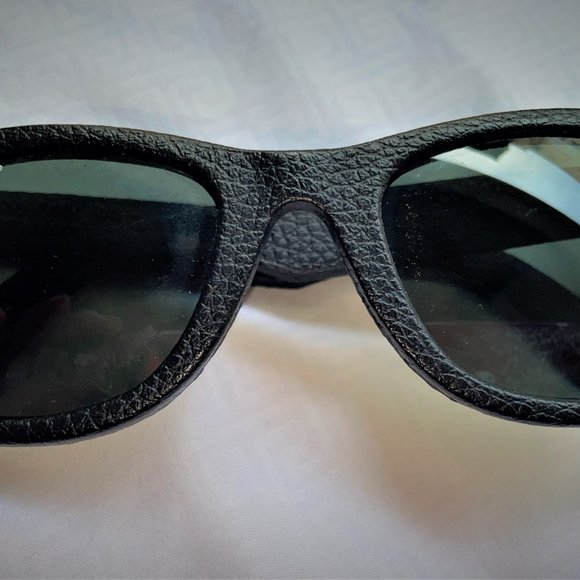 LEATHER RB Black Polarized WF HANDmadeInITALY main image 4
